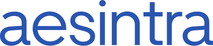 logo aesintra azul